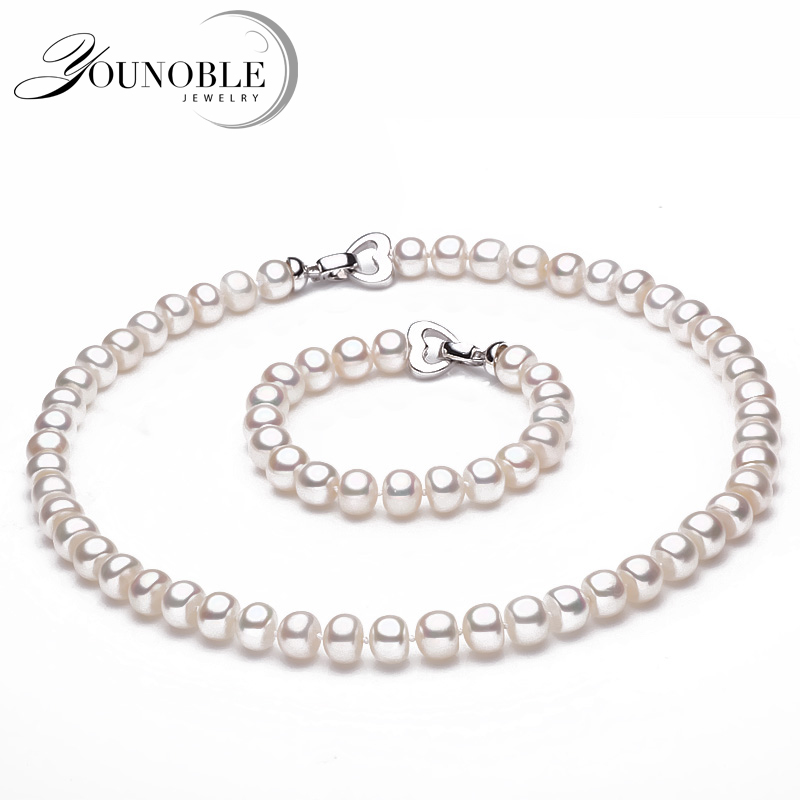 String Of Pearls Plant - Wedding Natural Freshwater Pearl Necklace Bracelet