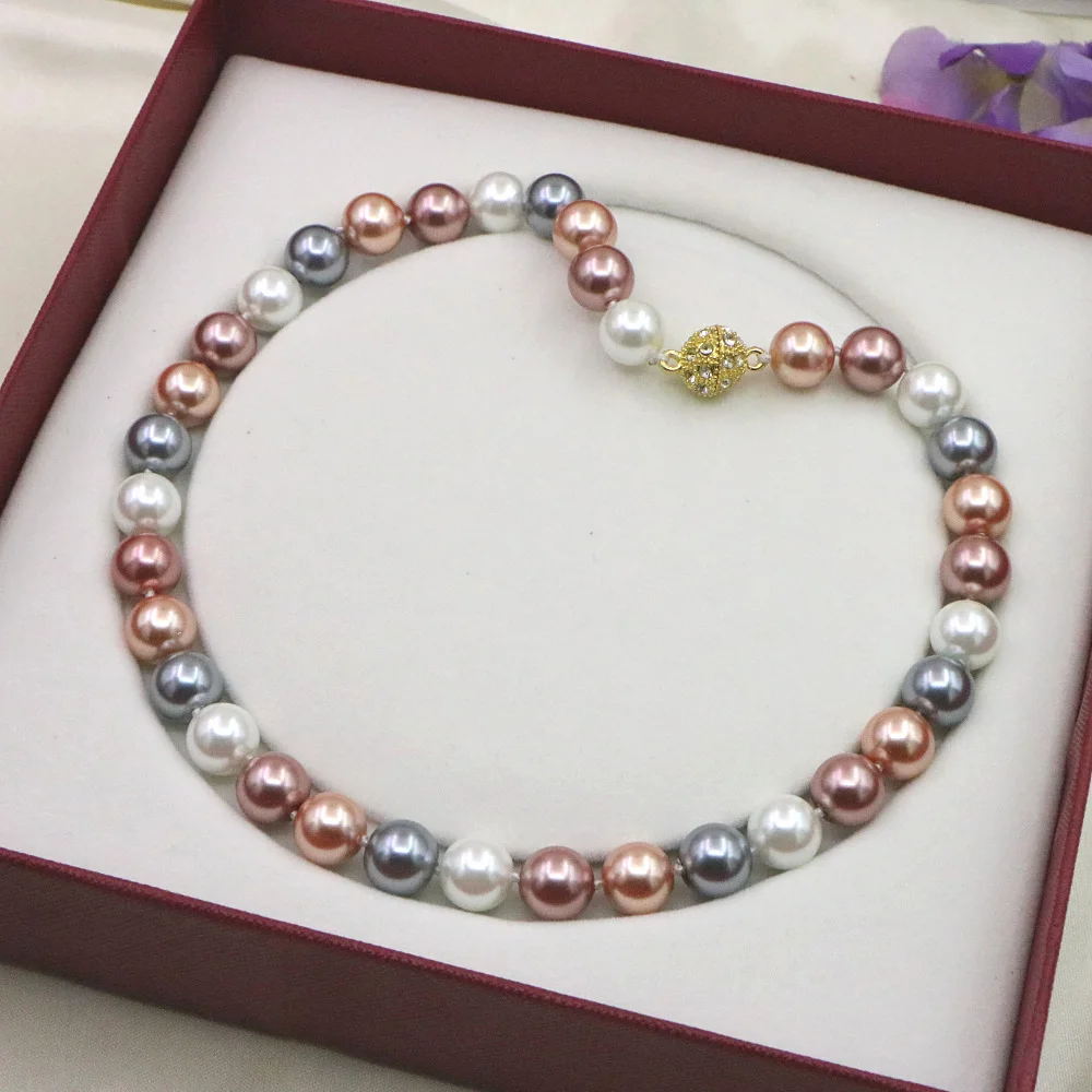 Pearl Necklace for Women 12mm  - String Of Pearls Plant ulasan dan harga