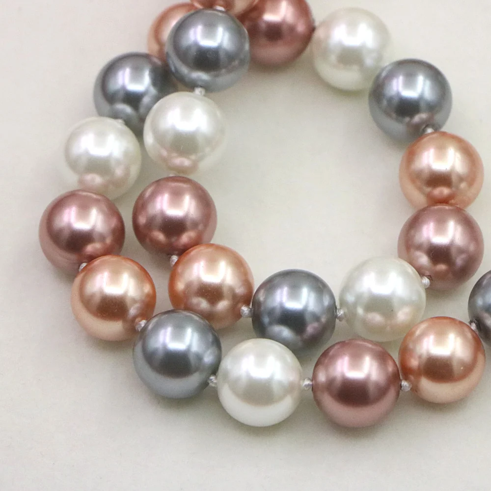 Pearl Necklace for Women 12mm  - String Of Pearls Plant ulasan dan harga