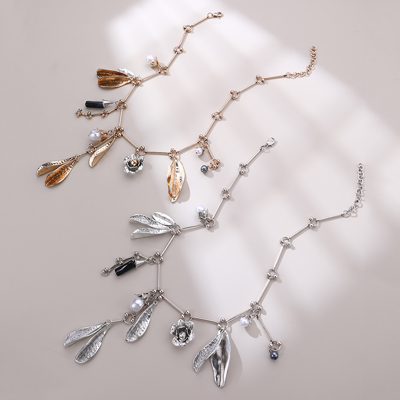 1pc Vintage Leaf & Flower Mult - String Of Pearls Plant ulasan dan harga
