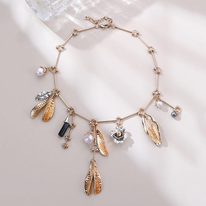 1pc Vintage Leaf & Flower Mult - String Of Pearls Plant ulasan dan harga