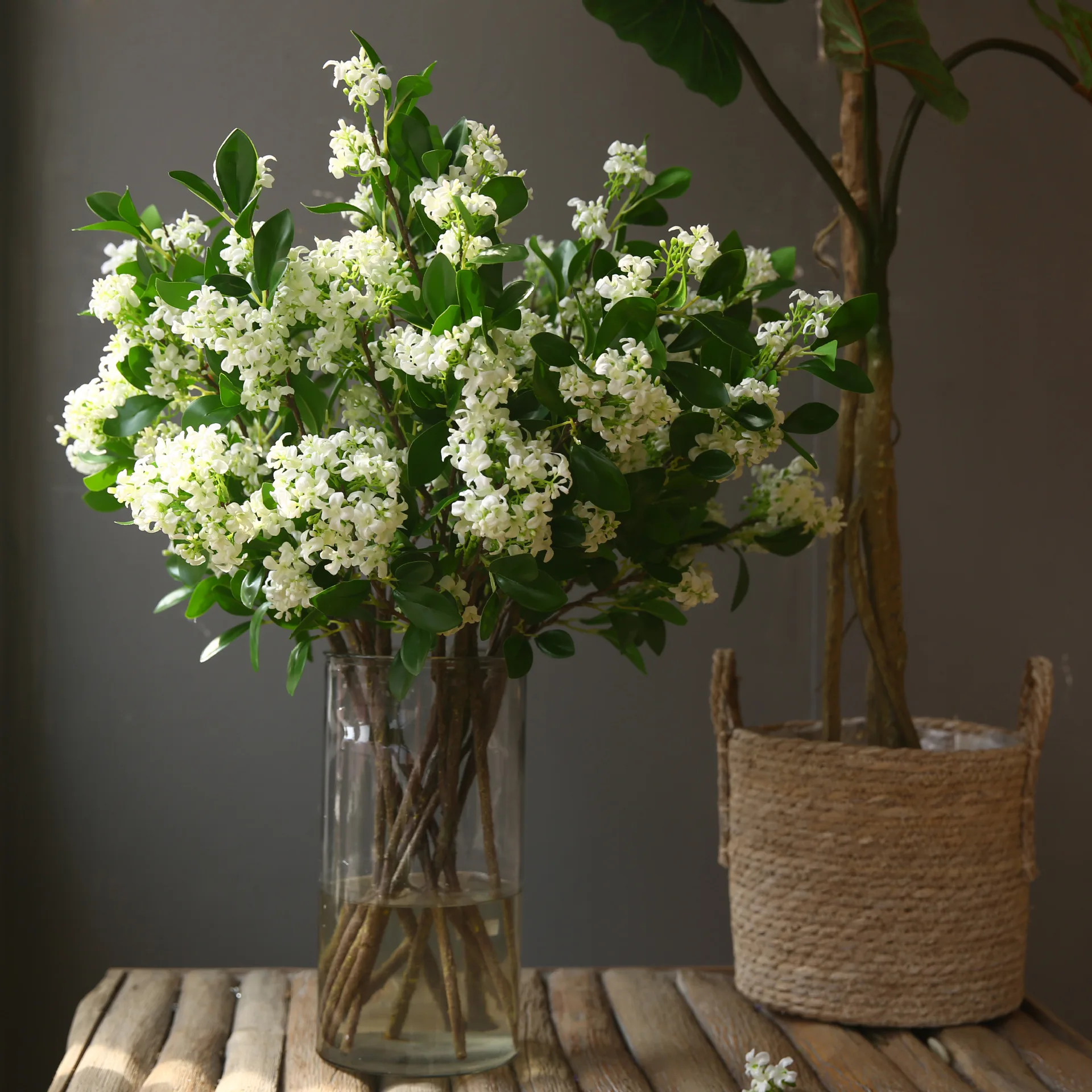 72cm Artificial Murraya Branch - String Of Pearls Plant ulasan dan harga