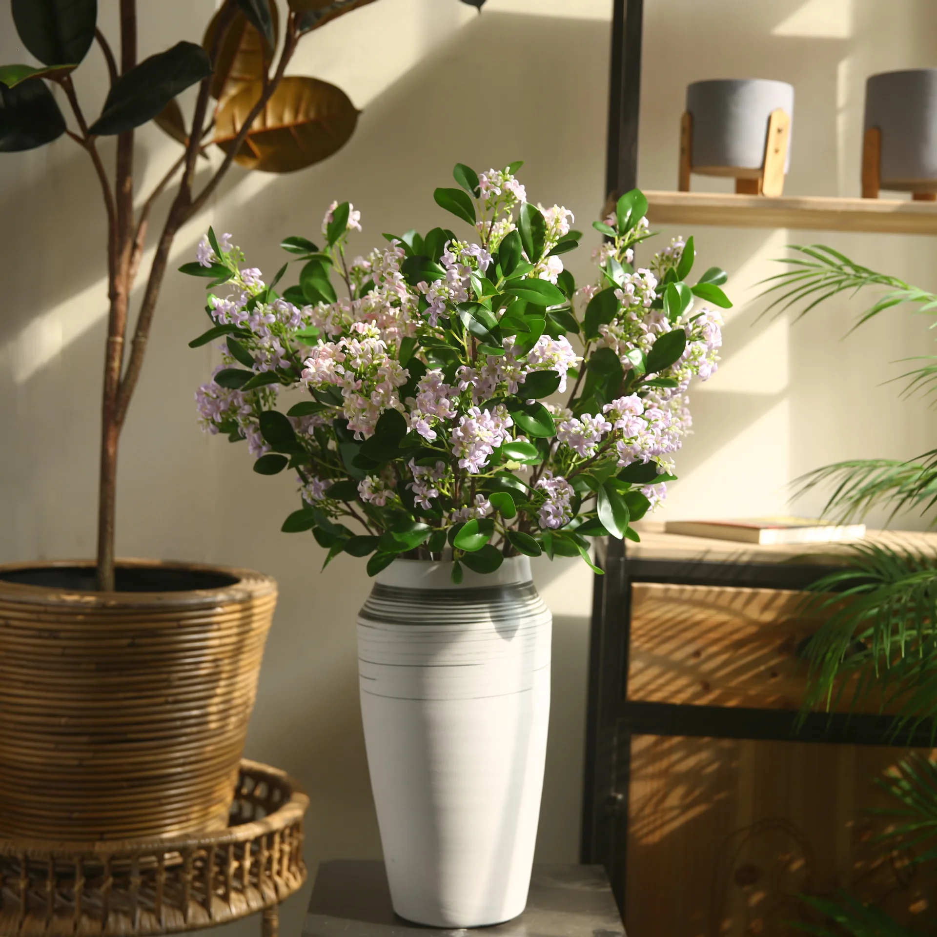 72cm Artificial Murraya Branch - String Of Pearls Plant ulasan dan harga