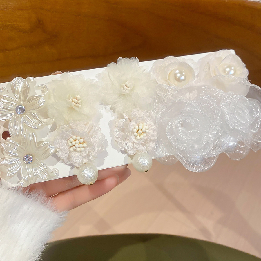 6/10 Pcs Sheer Mesh Lace Fabri - String Of Pearls Plant ulasan dan harga