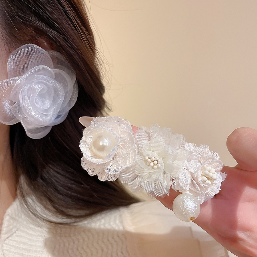 6/10 Pcs Sheer Mesh Lace Fabri - String Of Pearls Plant ulasan dan harga