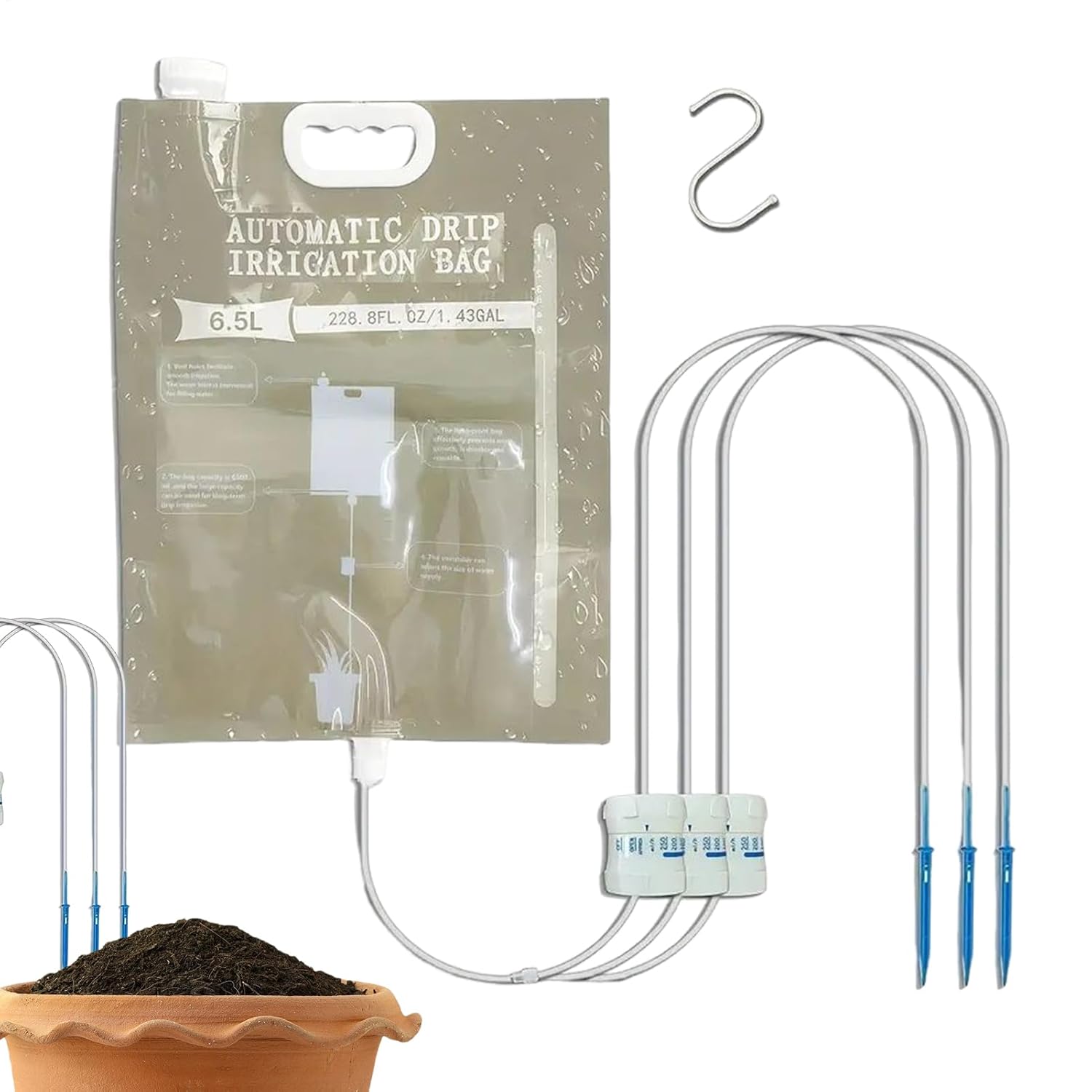 Automatic Watering Dripper,Adj - Plant Parent Kit ulasan dan harga