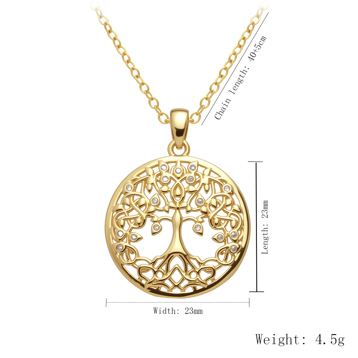 Fashion Tree of Life Necklace  - Plant Parent ulasan dan harga
