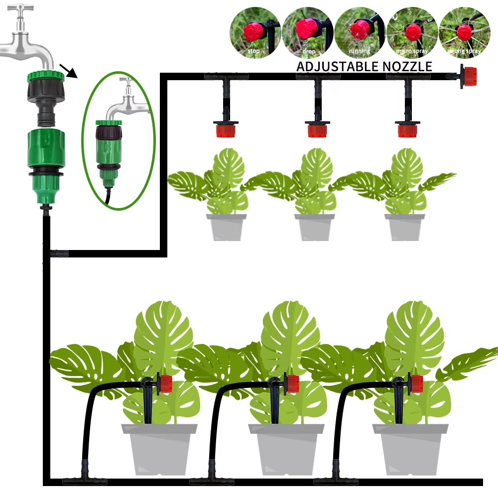Garden Drip Irrigation Automat - Plant Parent Kit ulasan dan harga