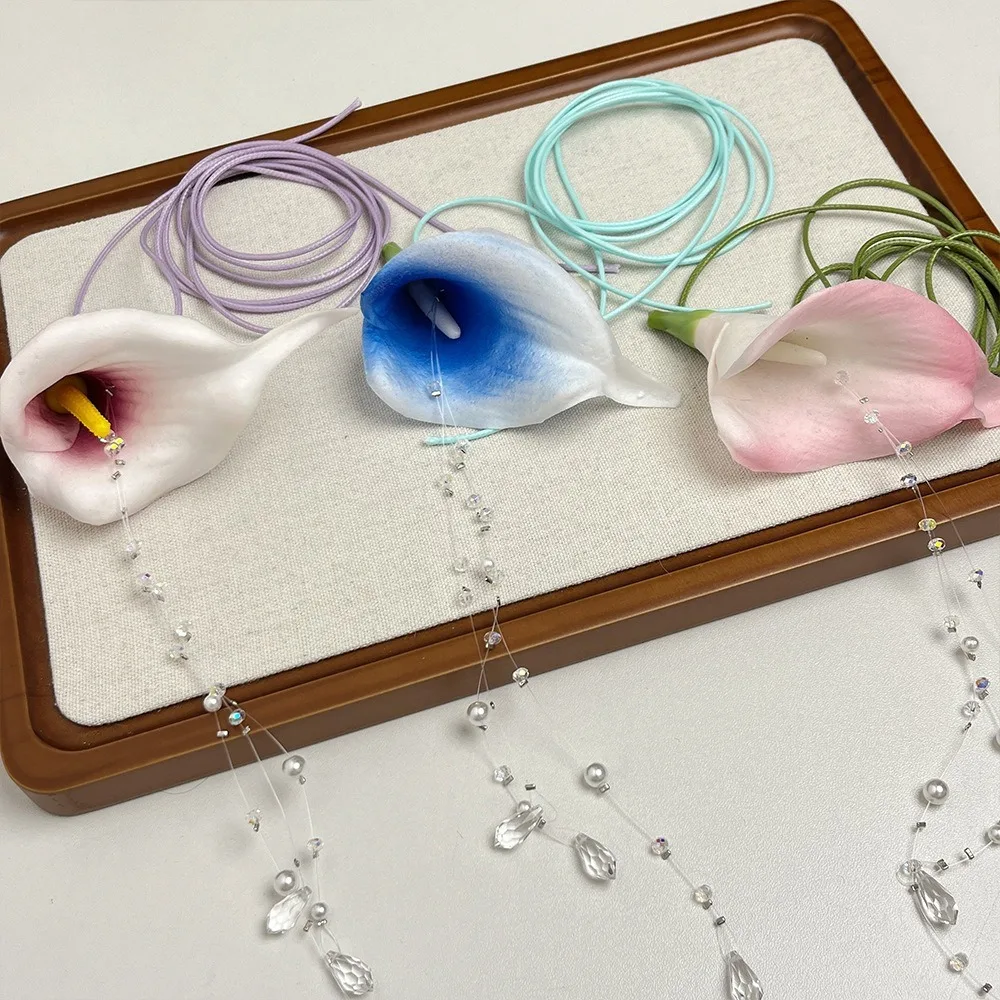 Fashion Exaggerated Calla Lily - String Of Pearls Plant ulasan dan harga