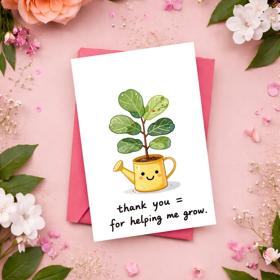 1 Sweet and Warm Thank-you Car - Plant Parent ulasan dan harga