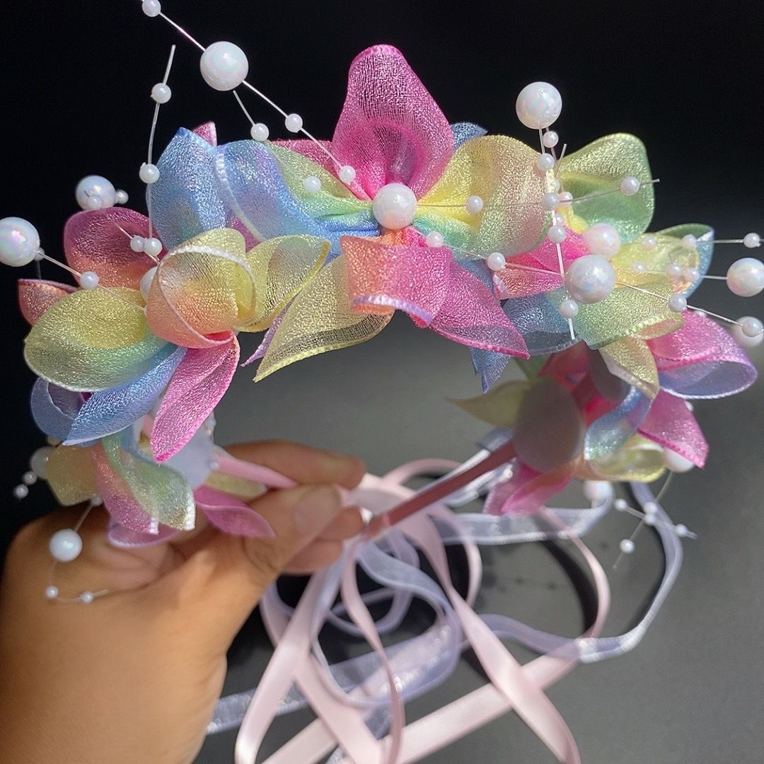 Korean Ethereal Mesh Flower He - String Of Pearls Plant ulasan dan harga