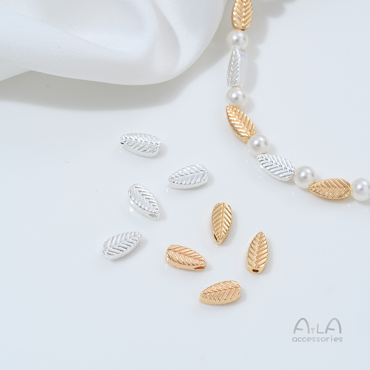 Silver-plated 14K Gold Double- - String Of Pearls Plant ulasan dan harga