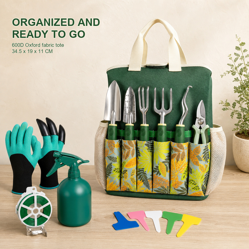 16 Piece Garden Tool Set Alumi - Plant Parent Kit ulasan dan harga