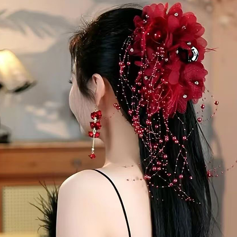 (.) New Women's Luxury Mesh Fl - String Of Pearls Plant ulasan dan harga