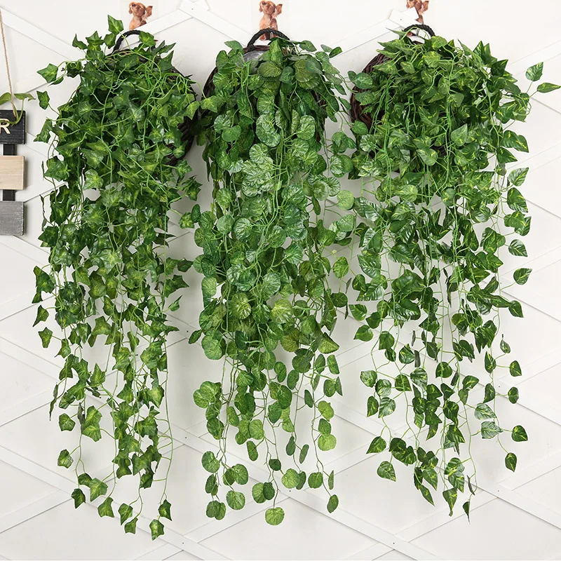 90cm Artificial Green Radish W - String Of Pearls Plant ulasan dan harga