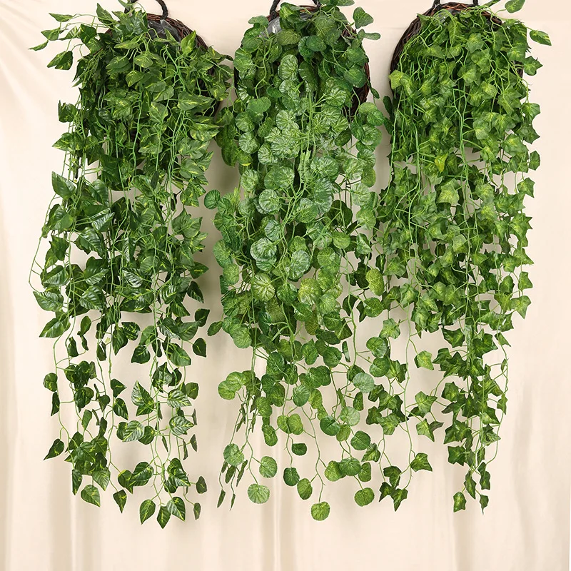 90cm Artificial Green Radish W - String Of Pearls Plant ulasan dan harga