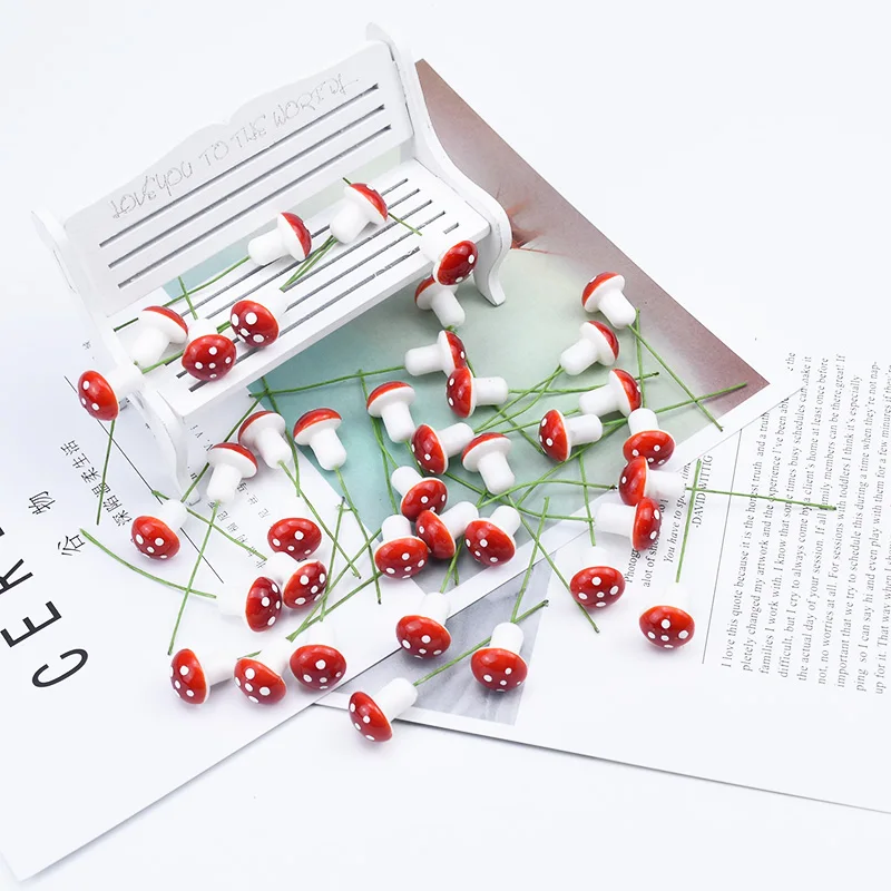 10/30/50 Pieces PE Mushroom Ar - Plant Parent Gifts ulasan dan harga
