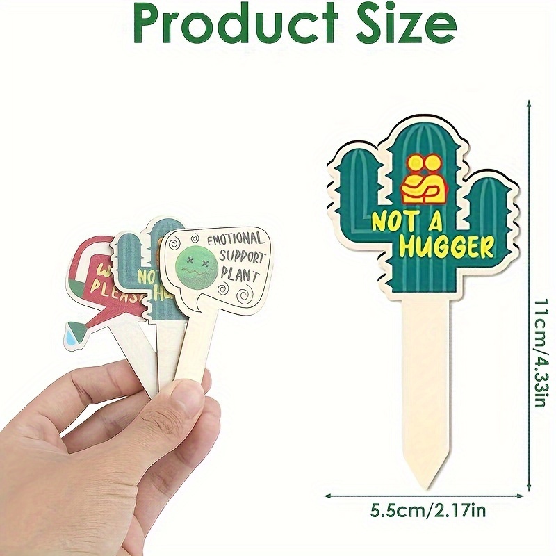 5/10Pcs Plant Labels for Succu - Plant Parent Gifts ulasan dan harga