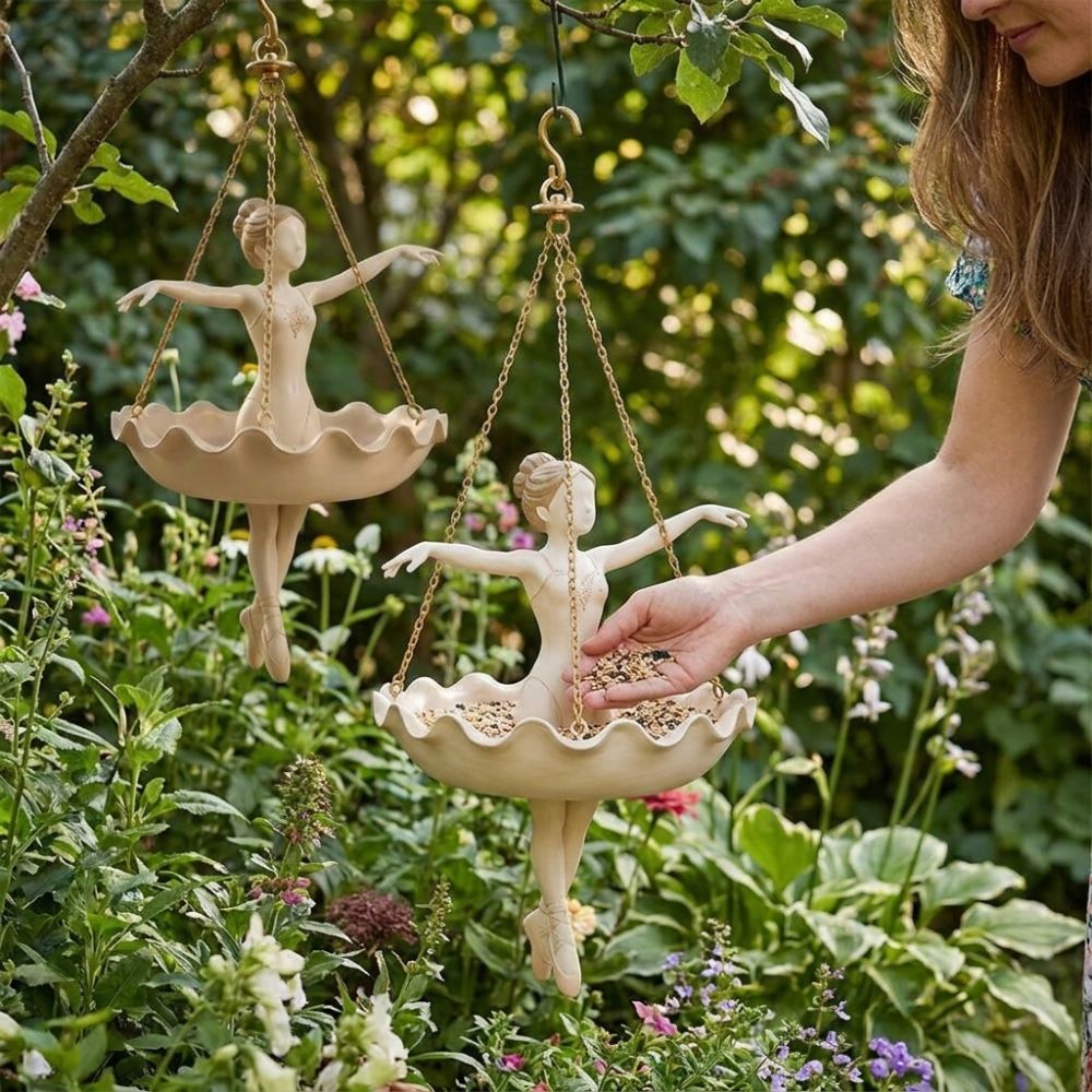 Resin Ballet Dancer Hanging Pl - Plant Parent ulasan dan harga
