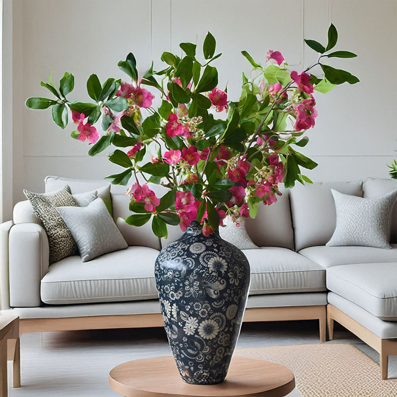 85CM Artificial Crabapple Flow - String Of Pearls Plant ulasan dan harga